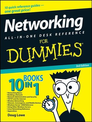 Networking All-in-One Desk Reference For Dummies - ebook